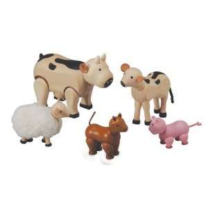  Dollhouse Farm Animal Set Toys & Games