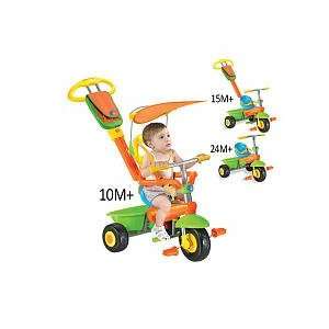  Smart Trike Plus   Green, Orange, Blue and Yellow: Toys 
