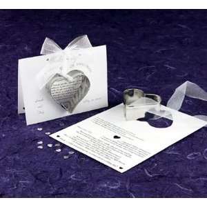  Cookie Cutter Heart (24 per order) Wedding Favors Kitchen 