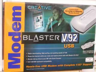   for Creative Labs De5671 Modem Blaster V.92 USB External Modem