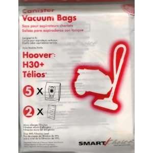  Hoover Vacuum Bags Style H30+ 5 Bags 2 Filters Aftermarket 