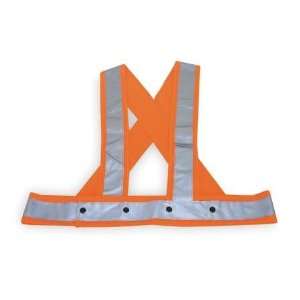  Safety Vests Sash,Orange,S/M