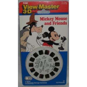   Mouse and Friends View Master 3 Reel Set   21 3d Images Toys & Games