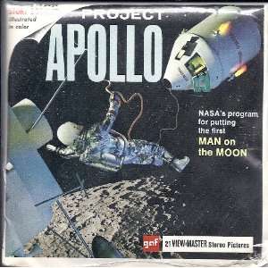  Project Apollo 3d View Master 3 Reel Packet Toys & Games