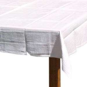  Waffle Edge (white) Cafe Table Cloth